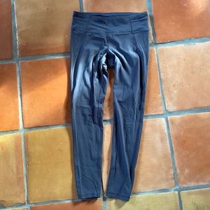 Prana 3/4 legging, dark gray, size small.